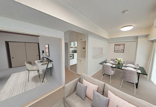 AIホームステージング後